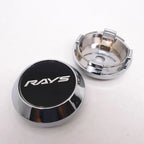 4pcs 64mm 57mm Rays Wheel Center Cap Hub Car Rims Cover Hubcaps Rims Japan Volk Emblem Badge Auto Styling Accessories