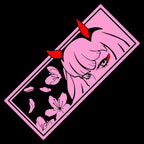 Anime Car Stickers for Bumper JDM Vinyl Decals Cute Girl Design Waterproof Holographic Auto Sticker Exterior Decor Accessories