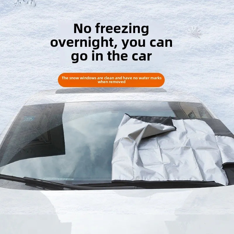 Car Exterior Protection Snow Blocked Car Covers Snow Ice Protector Visor Sun Shade Front Rear Windshield Cover Block Shields