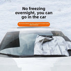 Car Exterior Protection Snow Blocked Car Covers Snow Ice Protector Visor Sun Shade Front Rear Windshield Cover Block Shields