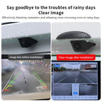 Car Reversing Rear Camera Rain Cover ABS Rain-Proof Car Reverse Camera Rain Shade Cover Waterproof Shield Car Exterior Accessory