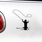 Fishing sticker vinyl Car Stickers Funny Car-Styling For Rear view Mirror Car Head car Windows car Accessories decoration