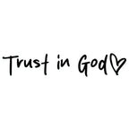 Car Sticker Funny Creative Stickers For Car Rearview Mirrors Stickers Trust In God Believe In God For Cars Motorcycles