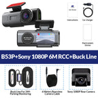 Dash Cam 4K UHD Recording Car Camera DVR Night Vision Video Recorder Built-In Wi-Fi