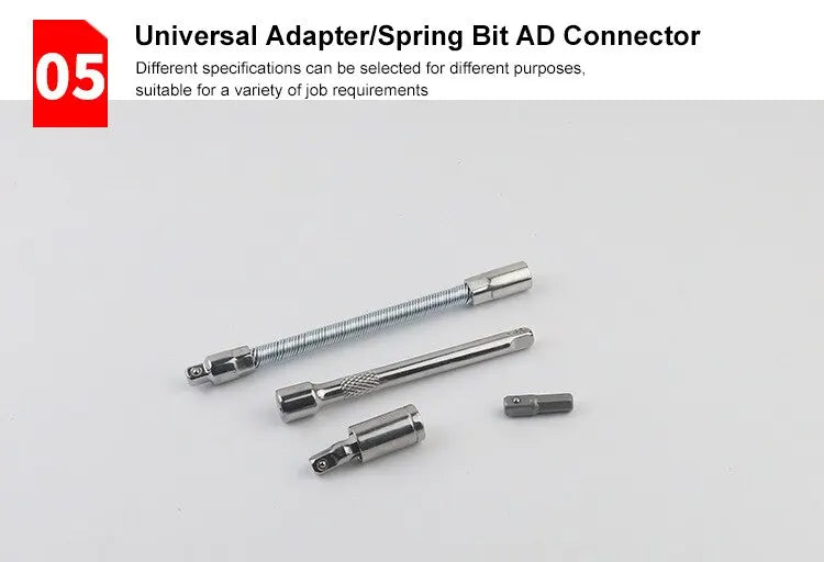 New 46-piece car repair tool kit 1/4 inch socket set