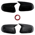 Car Accessories Exterior Decorate Door Mirror Cover Carbon Fiber For Nissan Sunny 2010 2011 2012 2013 2014 2015 2016