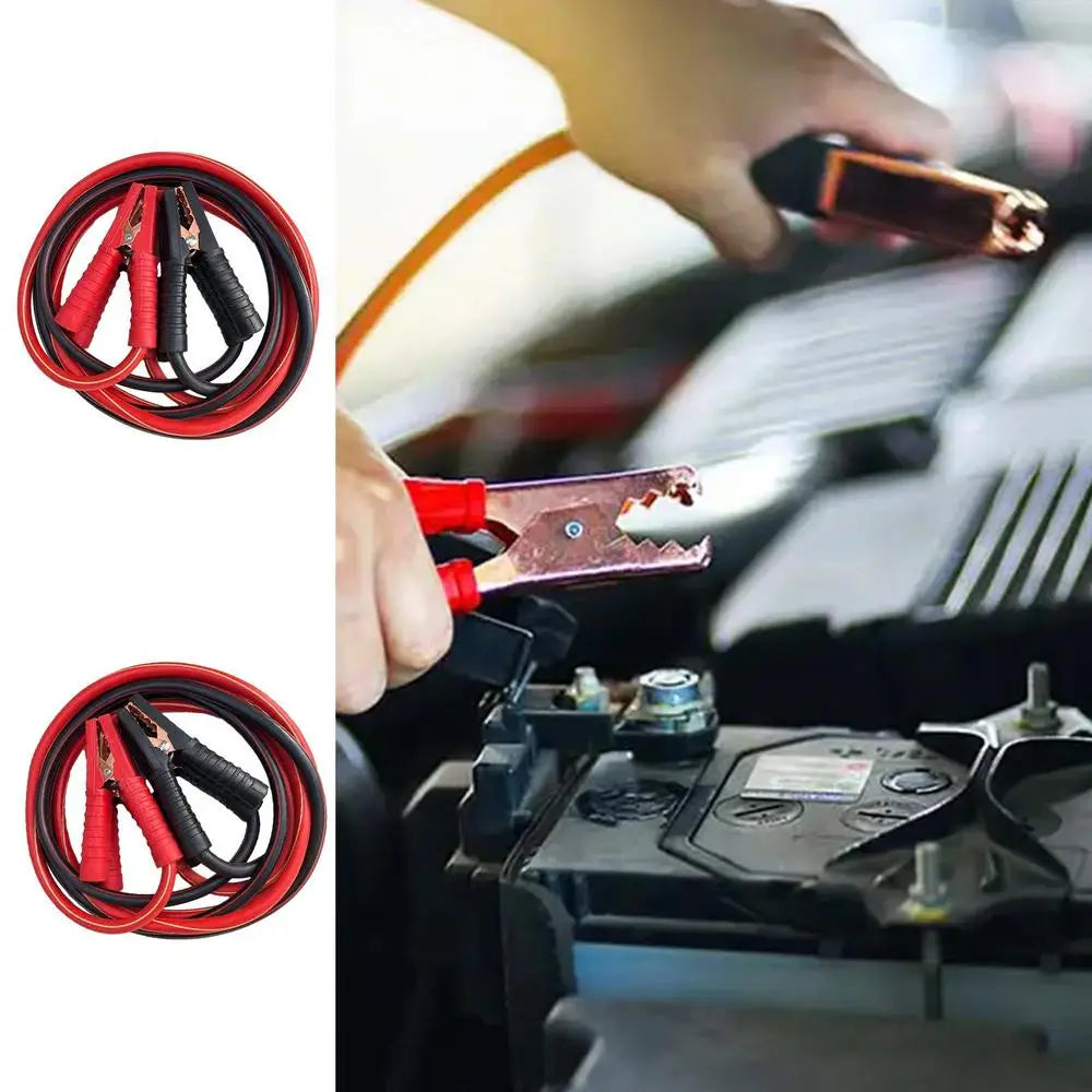 car Battery Jump Cable Connection Line Jumper Cables