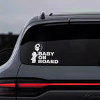 Baby on Board Car Stickers Auto Window DIY Funny Baby In Car Vinyl Decal Personalized Decoration Exterior Car Accessories