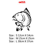 Fishing sticker vinyl Car Stickers Funny Car-Styling For Rear view Mirror Car Head car Windows car Accessories decoration
