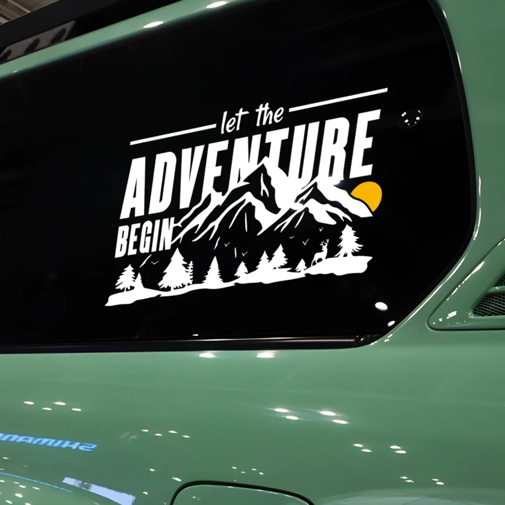 Car stickers make your car fun, very handsome, and can be customized for waterproof and sun protection