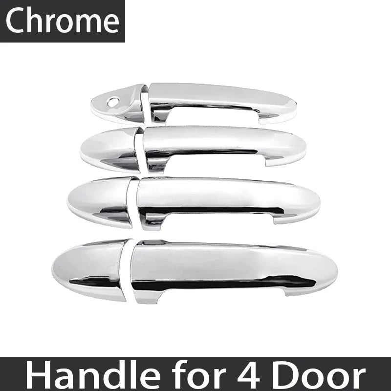 Luxurious Carbon Fiber Exterior Covers For Ford Mercury Mariner MK2 2008 2009 2010 Auto Door Handle Anti Scratch Car Accessories