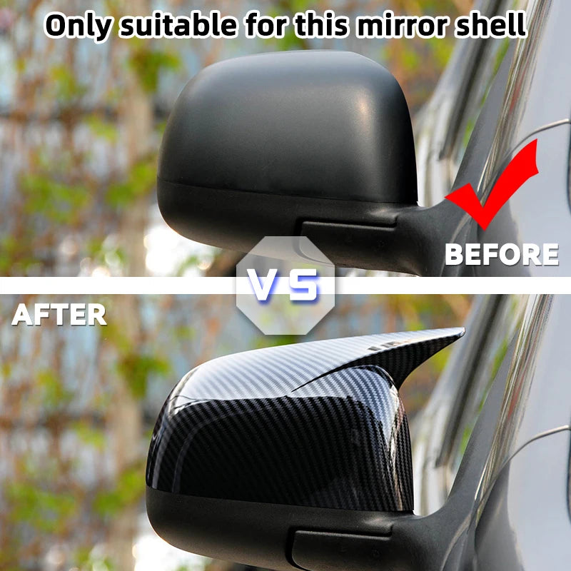Car Accessories Exterior Decorate Door Mirror Cover Carbon Fiber For Nissan Sunny 2010 2011 2012 2013 2014 2015 2016