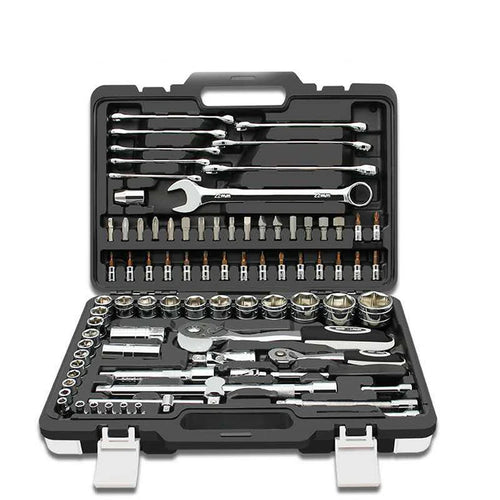 2025 129pcs Professional Mechanic Hand Tools Box Set With Ratchet Wrench Set Socket Set /
