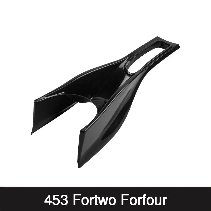 Car Interior Exterior Decoration Protective Cover ABS Black Sticker For Mercedes Smart Fortwo Forfour 453 Modified Accessories