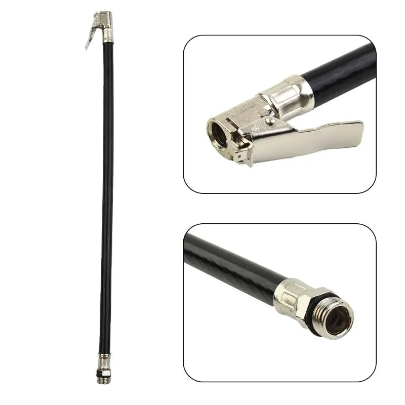 Automotive Tire Pressure Gauge Accessories Tire Inflation Hose with Extension Tube  Reliable Tire Pressure  Measurement