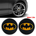 Auto Tuning Batmen Rims Hub Center Cap for Rims Cover 4pcs Wheel Hub Cap 60mm Emblem Cap Sticker Rims Accessories