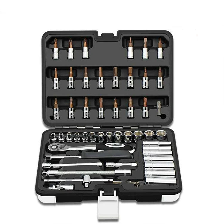 2025 129pcs Professional Mechanic Hand Tools Box Set With Ratchet Wrench Set Socket Set /