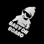 Baby on Board Car Stickers Auto Window DIY Funny Baby In Car Vinyl Decal Personalized Decoration Exterior Car Accessories