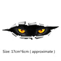 General Waterproof and Sunscreen Cars Stickers 3D Personalized Car Stickers Creative Cat Eye Stickers Car Accesorios Para Auto