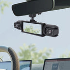 Dash Cam with Rear View Camera 1080P 170° Wide Angle 4 Channel Car Dashboard Camera