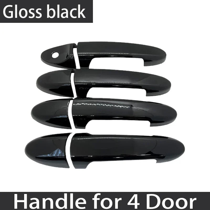 Luxurious Carbon Fiber Exterior Covers For Ford Mercury Mariner MK2 2008 2009 2010 Auto Door Handle Anti Scratch Car Accessories