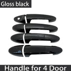 Luxurious Carbon Fiber Exterior Covers For Ford Mercury Mariner MK2 2008 2009 2010 Auto Door Handle Anti Scratch Car Accessories