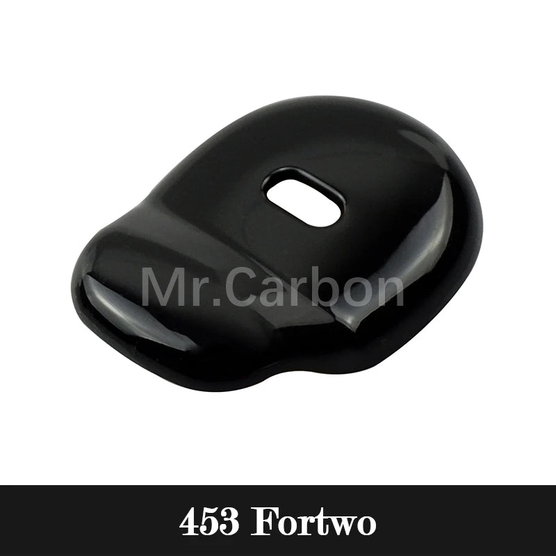 Car Interior Exterior Decoration Protective Cover ABS Black Sticker For Mercedes Smart Fortwo Forfour 453 Modified Accessories