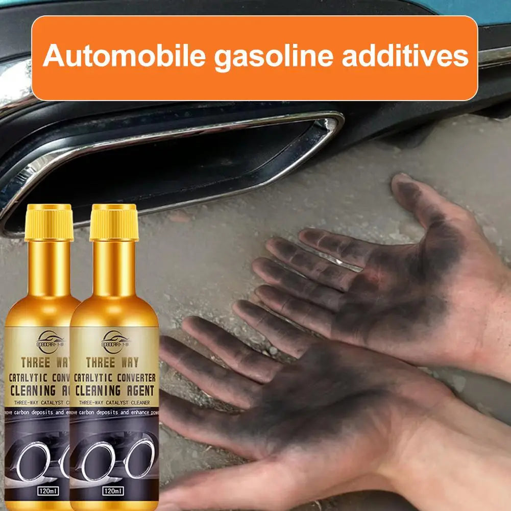 Engine Carbon Cleaner-Carbon Removal & Exhaust Purification, Improves Fuel Efficiency & Engine Performance, Reduce Harmful Gas