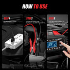 15A 12V 24V 5A Car Battery Charger