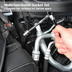 46Pcs Family Tools 1/4 Set Mechanic Tool Kits