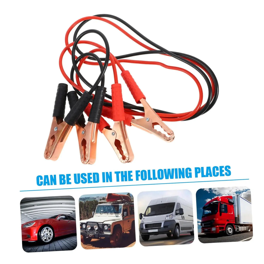 Jumper Cables for Car Battery, Heavy Duty Automotive Booster Cables