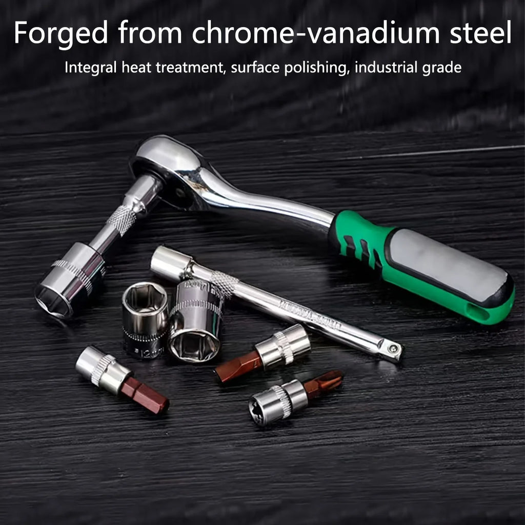 53Pcs Professional Mechanic's Tool Kit