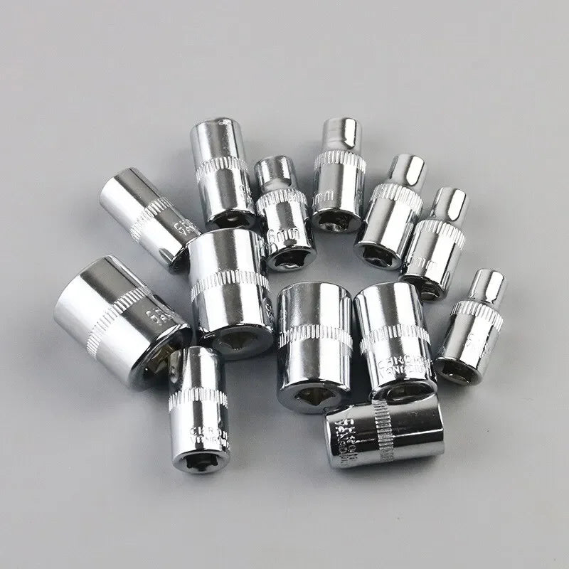 New 46-piece car repair tool kit 1/4 inch socket set