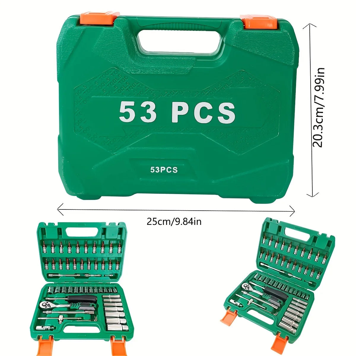 53Pcs Professional Mechanic's Tool Kit
