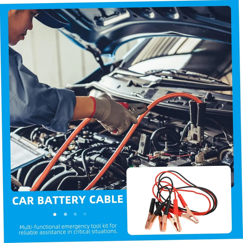Jumper Cables for Car Battery, Heavy Duty Automotive Booster Cables