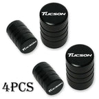 For Hyundai Tucson Accessories Car Wheel Tire Valve Caps Tyre Stem Covers Airdust Waterproof