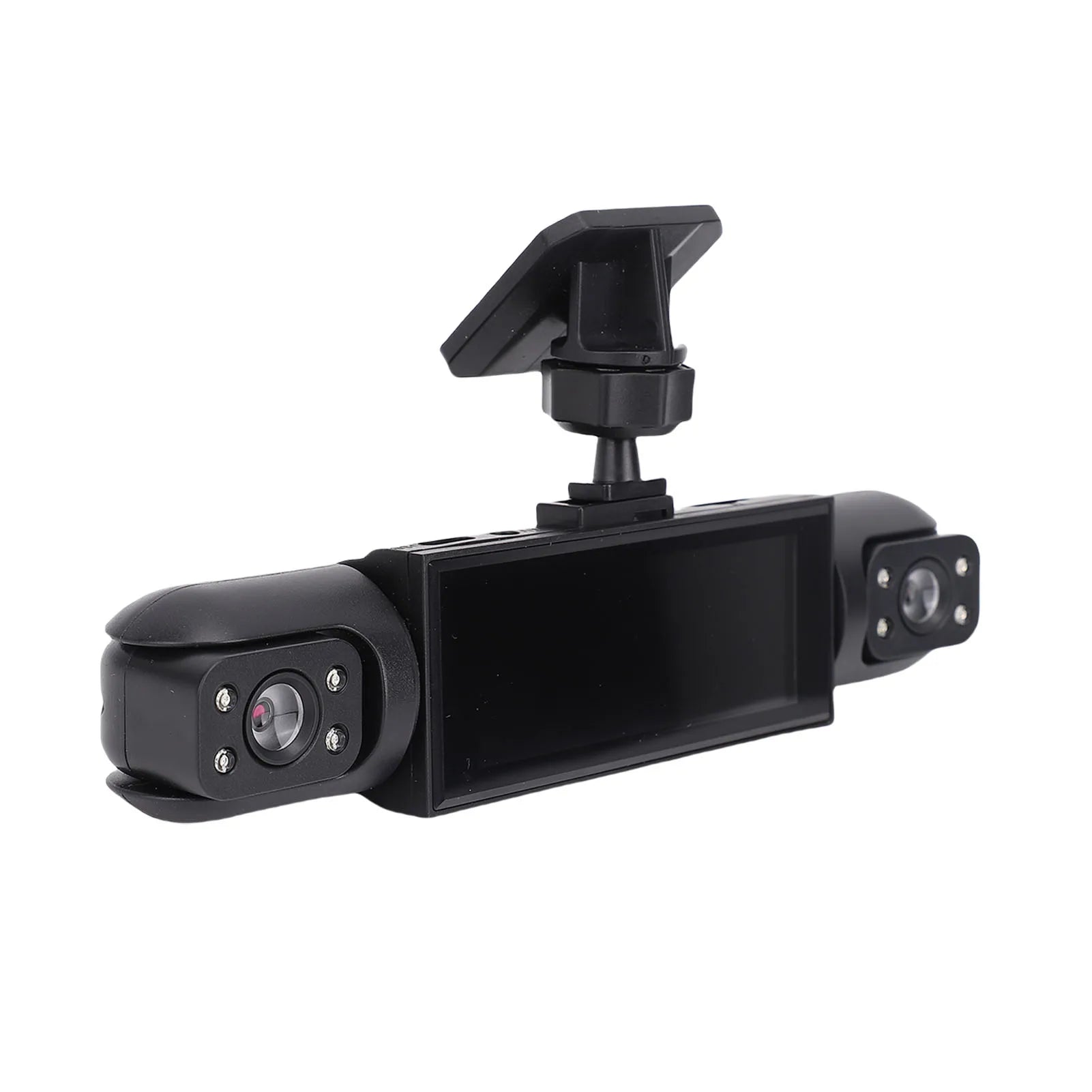 Dash Cam with Rear View Camera 1080P 170° Wide Angle 4 Channel Car Dashboard Camera