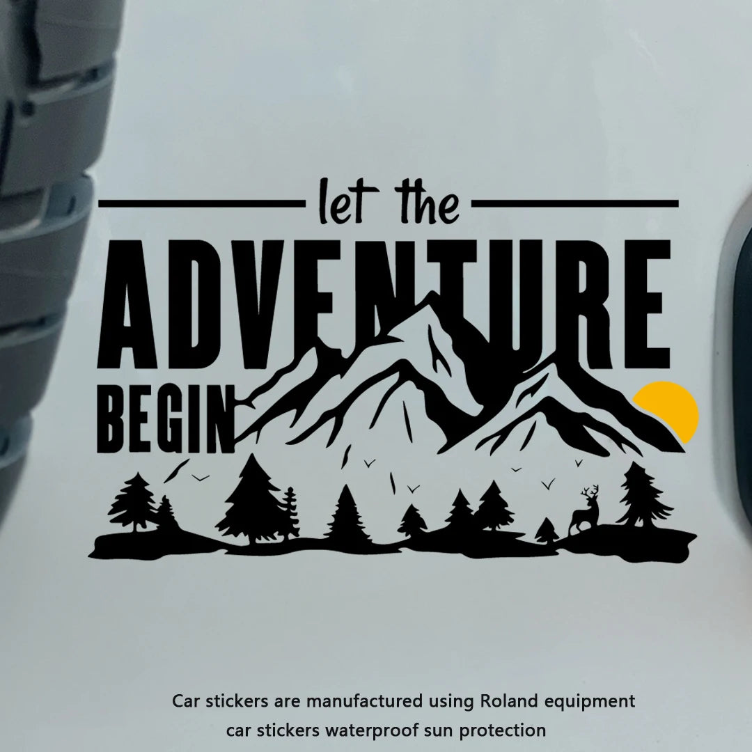 Car stickers make your car fun, very handsome, and can be customized for waterproof and sun protection