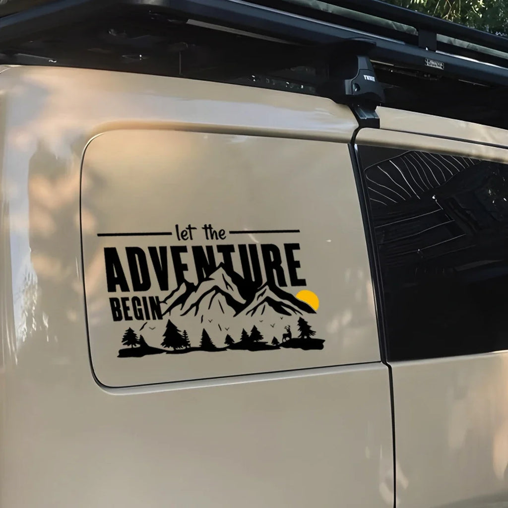 Car stickers make your car fun, very handsome, and can be customized for waterproof and sun protection