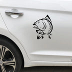 Fishing sticker vinyl Car Stickers Funny Car-Styling For Rear view Mirror Car Head car Windows car Accessories decoration