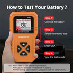 Car Battery Tester 100-2200 CCA Battery System Analyzer BM550