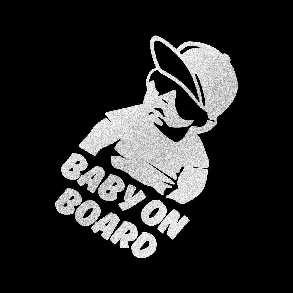 Baby on Board Car Stickers Auto Window DIY Funny Baby In Car Vinyl Decal Personalized Decoration Exterior Car Accessories