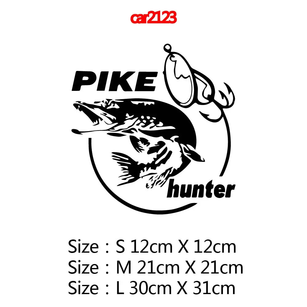 Fishing sticker vinyl Car Stickers Funny Car-Styling For Rear view Mirror Car Head car Windows car Accessories decoration