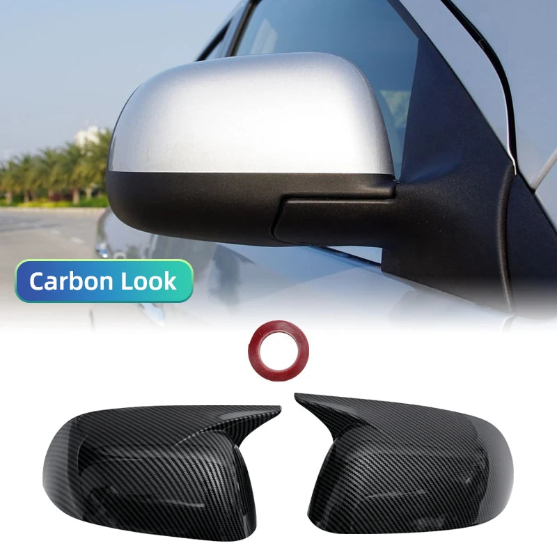 Car Accessories Exterior Decorate Door Mirror Cover Carbon Fiber For Nissan Sunny 2010 2011 2012 2013 2014 2015 2016