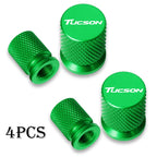 For Hyundai Tucson Accessories Car Wheel Tire Valve Caps Tyre Stem Covers Airdust Waterproof