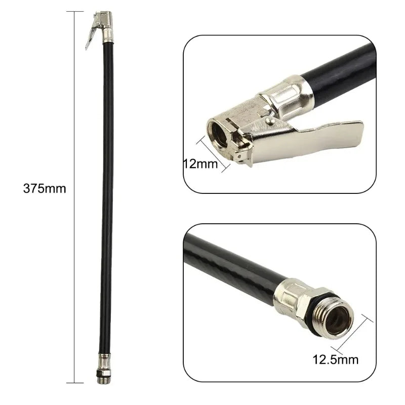 Automotive Tire Pressure Gauge Accessories Tire Inflation Hose with Extension Tube  Reliable Tire Pressure  Measurement