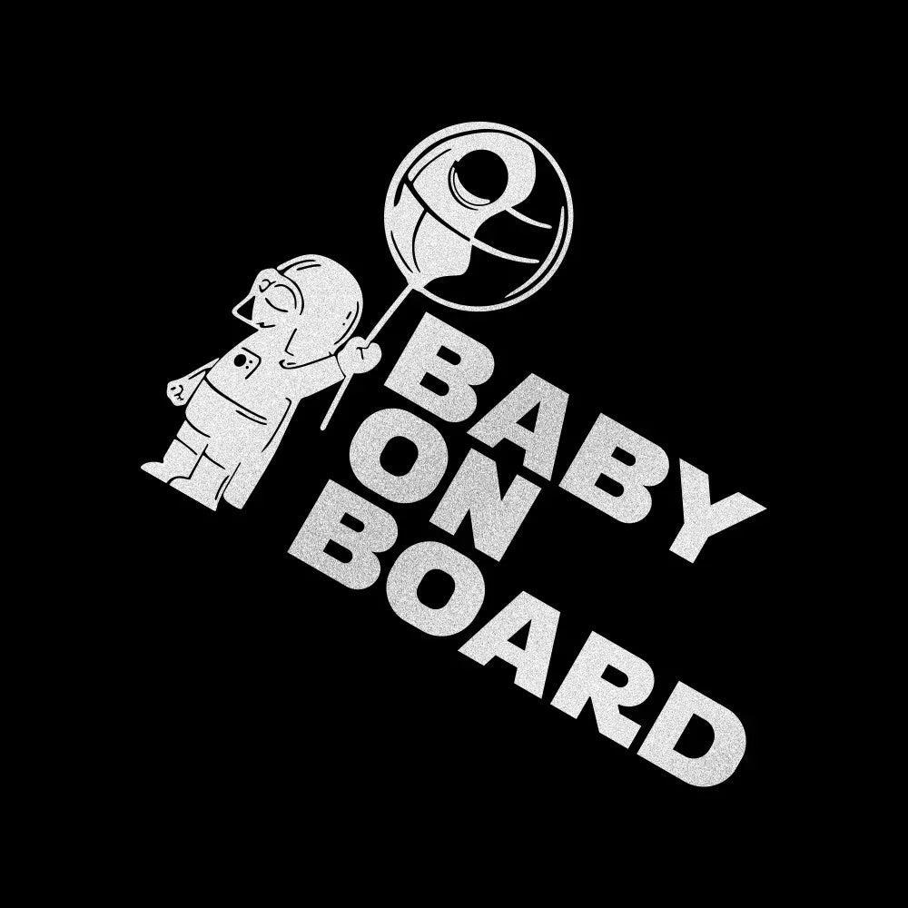 Baby on Board Car Stickers Auto Window DIY Funny Baby In Car Vinyl Decal Personalized Decoration Exterior Car Accessories