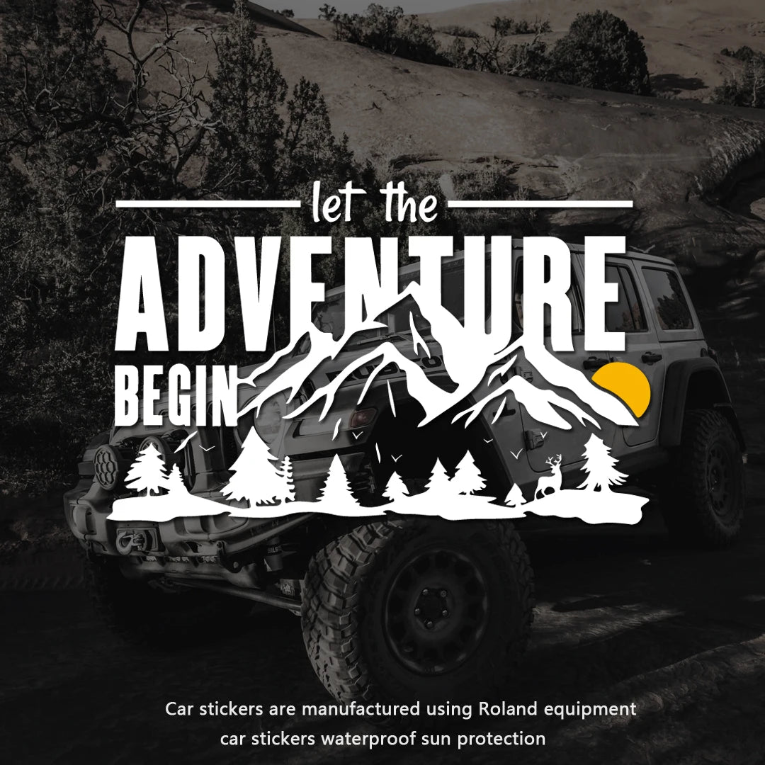 Car stickers make your car fun, very handsome, and can be customized for waterproof and sun protection