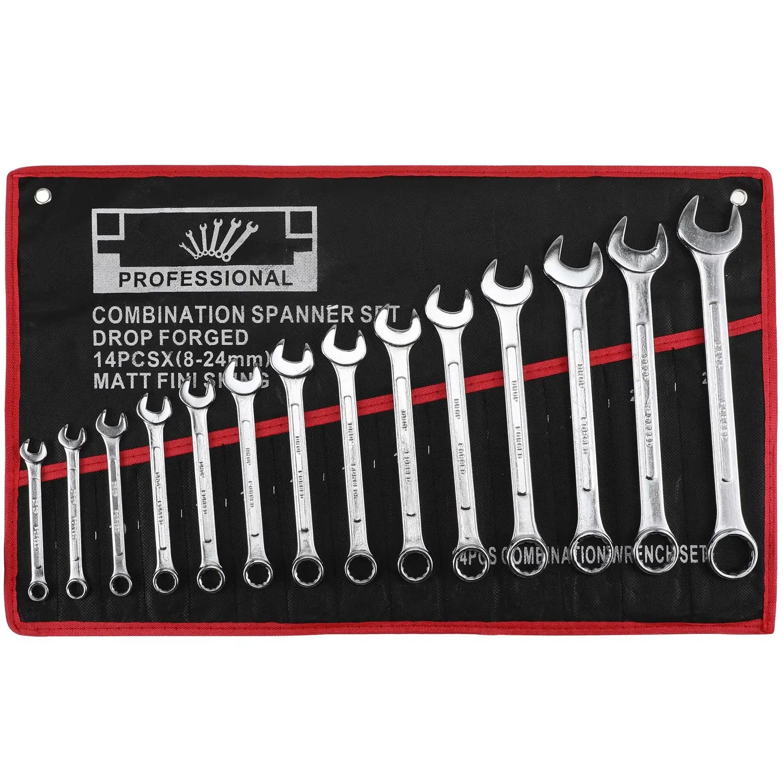 14 pcs Combination Wrench Set 8mm 24mm