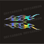 Car Sticker Personalized Garland Decoration Front Bumper Stickers Emblem Badge Decal Auto Automobile Bonnet Stickers 2Pcs/set